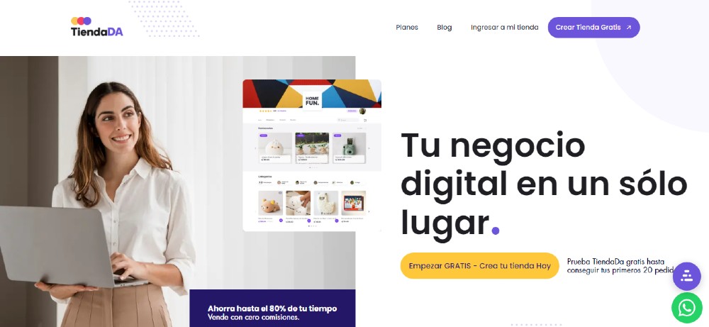 TiendaDA alternativa a Shopify